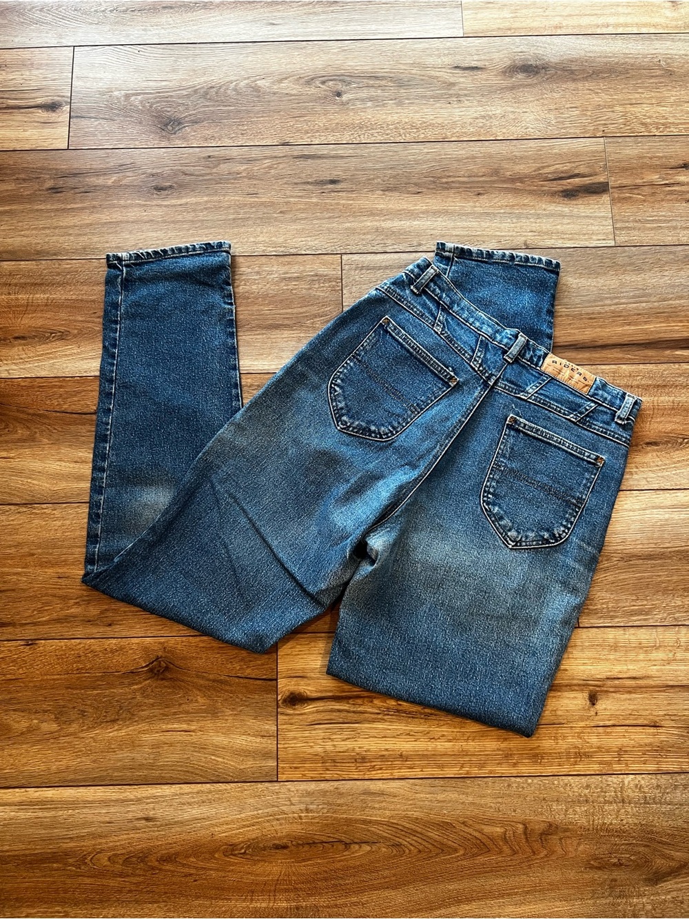 Denim Riders Vintage High Waisted Jeans Size 10 Long Medium Wash